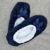 Ballerines Super Moelleux doublées sherpa bleu nuit