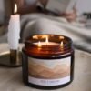 Bougie parfumee Voyage à Samarcande 400g ambiance Bougie parfumée 3 mèches 400g (60h) Voyage à Samarcande