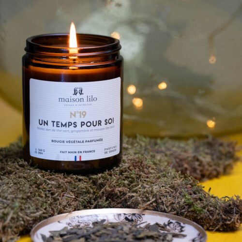 Bougie parfumée N°19 Un temps pour soi 140 g
