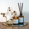 Bougie parfumée 140g (36h) D'ambre et de lumière