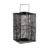 LAN007 Maxi lanterne métal Oslo 43cm noir mat