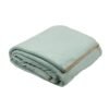 Plaid Douceur calm, surpiqûre lin PLD324 Grand Plaid Douceur calm surpiqûre lin