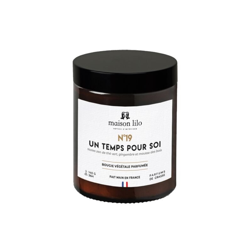 SEN046 N°19 UN TEMPS POUR SOI 2025 Bougie parfumée N°19 Un temps pour soi 140 g