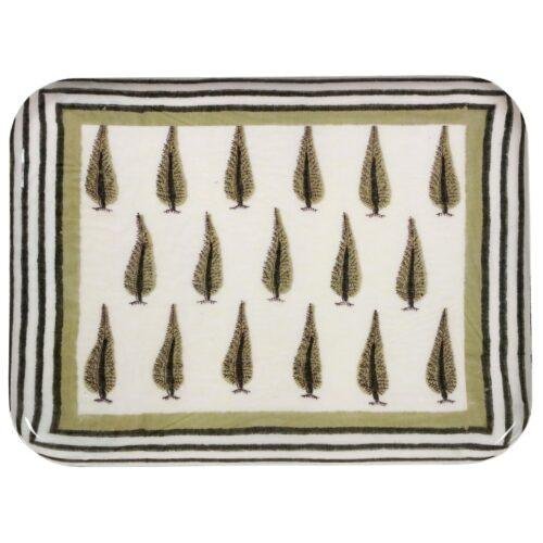 Grand plateau émaillé Toscane