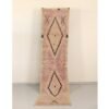 TAPCBJ003 Tapis de couloir Boujaad vintage "Pink Diamond"