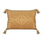 Housse de coussin rectangle Berbère - ocre