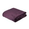 PLD395 Plaid Super Moelleux purple 100% recyclé