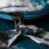 POC062-2 Trousse matelassée en sari de soie upcyclé #4