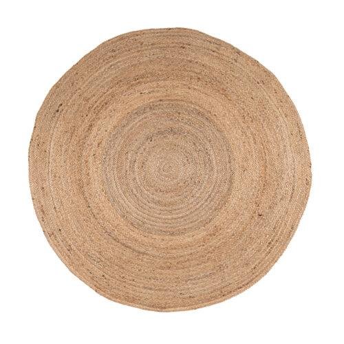 Tapis rond 100% jute naturel 200 cm
