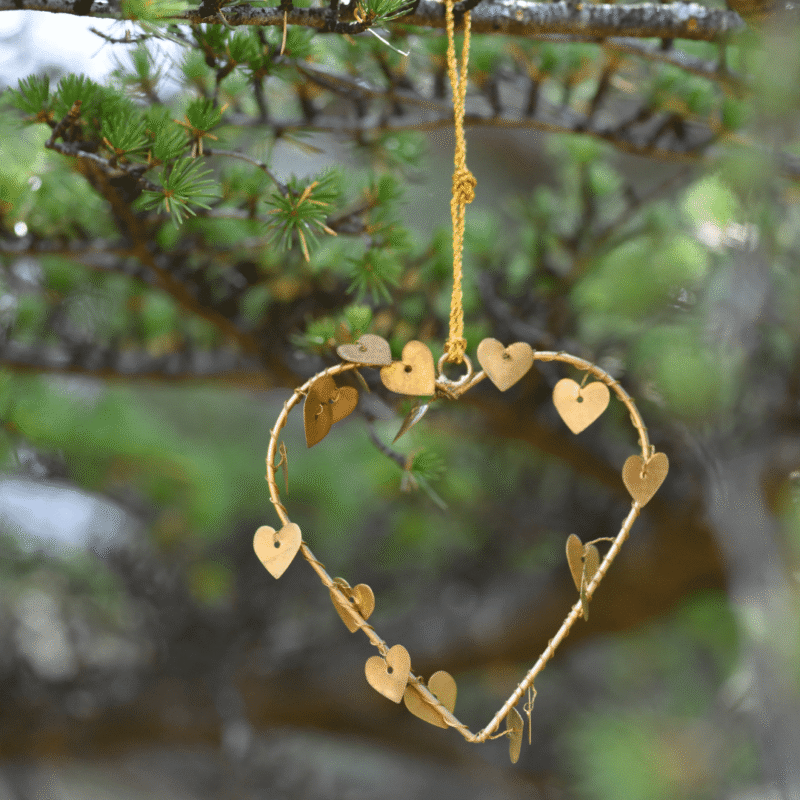 coeur Pampille cœur en laiton