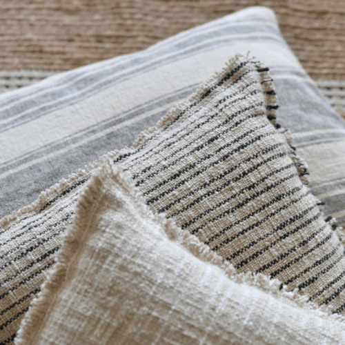 Housse de coussin lin Luberon