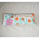 Coussin long Havana kantha vintage brodé Suzani - 3