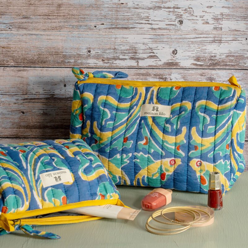POC086-2 Trousse matelassée Fish