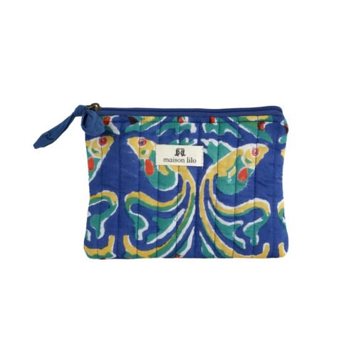 Pochette matelassée Fish