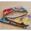 Pochette Ibiza kantha vintage brodé Suzani, couleurs vives