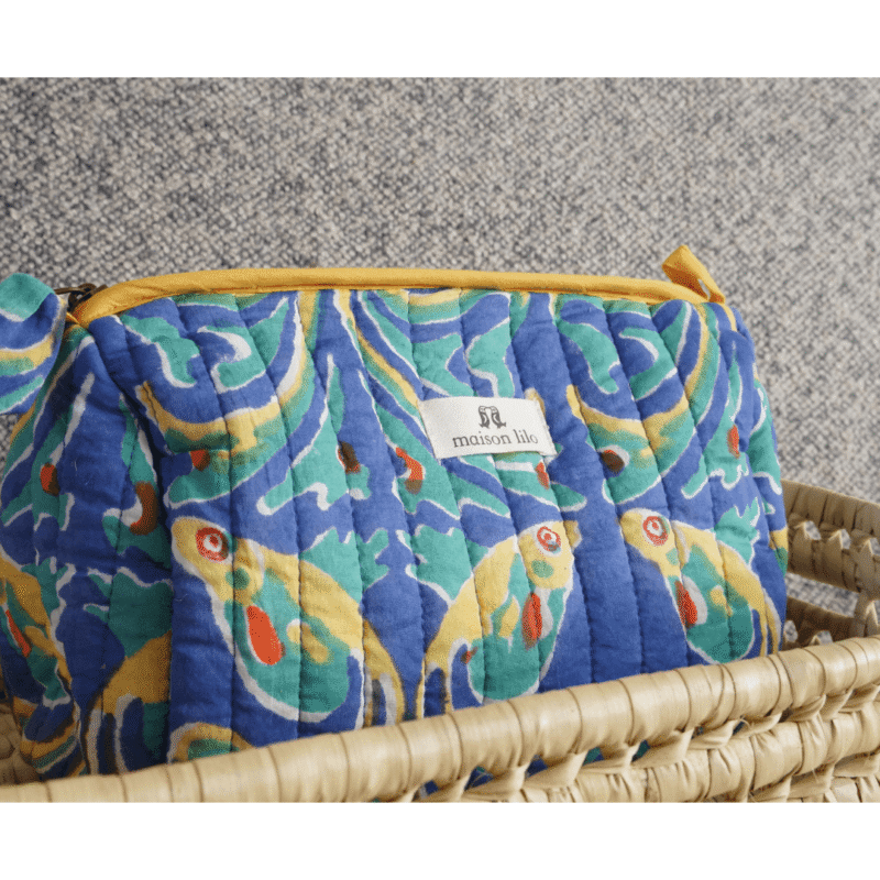 pochette (1) Trousse matelassée Fish