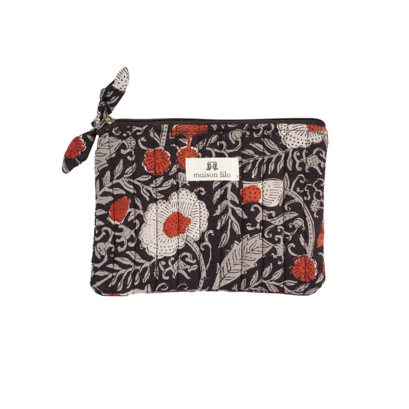 POC082 Pochette matelassée Black Goa