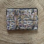 Pochette ordinateur Amalfi , kantha vintage imprimé blockprint - 2