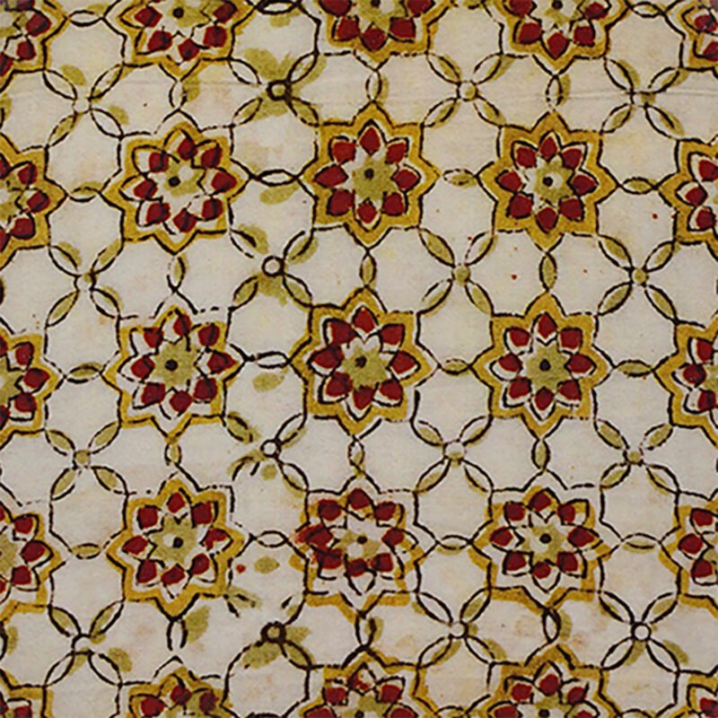 Mini plateau rond métal émaillé Zellige brick, bordure dorée