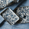 Plateau métal Ispahan bordure dorée