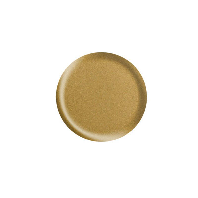 DOS ROND Mini plateau rond métal émaillé Alhambra olive