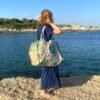 BAG028-8-2 Sac cabas Havana brodé Suzani #8 - pièce unique