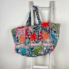 Sac cabas Ibiza brodé Suzani #5 - pièce unique