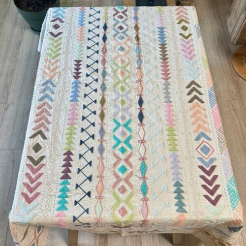 Tenture Suzani coton brodée main150 x 220 cm #1