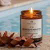 SEN048-5 Bougie végétale parfumée N°10 Source de bien-être-140g